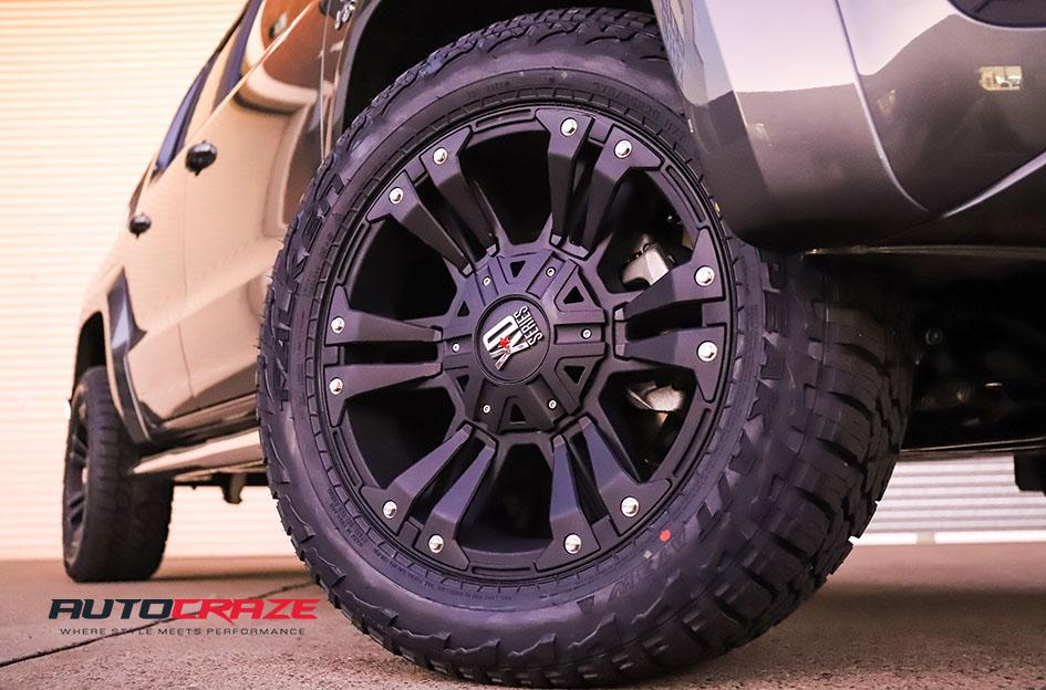VOLKSWAGEN AMAROK MONSTER XD 2 MATTE BLACK